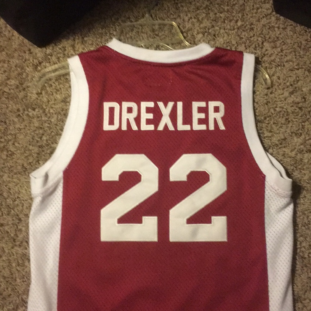 Vintage Clyde Drexler high school jersey